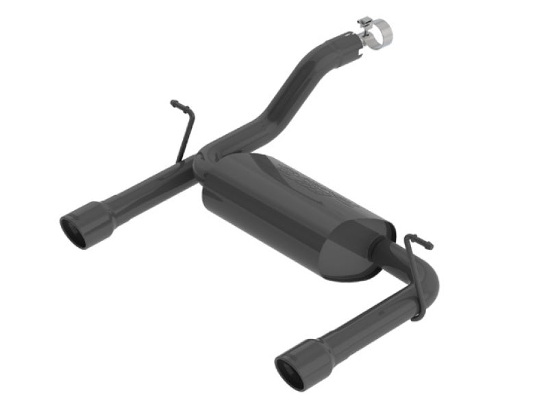 Borla 11955CB 2018 Jeep Wrangler JL/JLU 3.6L 2DR/4DR Touring SS Axle Back Black Coated Exhaust w/3.5in Tips