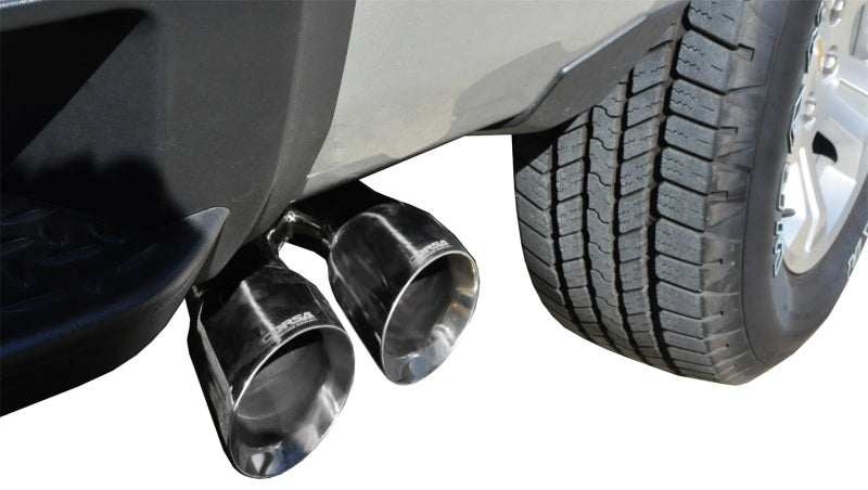 CORSA Performance 14871 Corsa 14-19 GMC Sierra/Chevy Silv 1500 Reg. Cab/Std. Bed 5.3L V8 Polished Single Side CB Exhaust