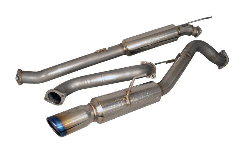 Injen SES9016RS 14-19 Ford Fiesta ST 1.6L Turbo 4Cyl 3in Cat-Back Stainless Steel Exhaust w/ Burnt SS Tip