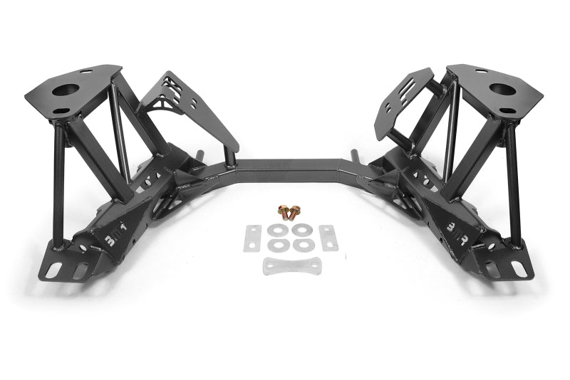 BMR Suspension KM733H BMR 79-95 Ford Mustang K-Member Premium Version w/Spring Perches - Black Hammertone