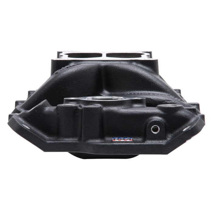 Edelbrock EDE26013 SBC Performer Air Gap Manifold - 262-400 Black