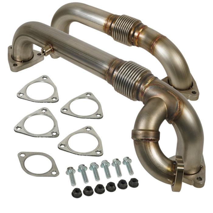 BD Diesel 1043909 UpPipe Kit - Ford 08-10 6.4L w/EGR Connector