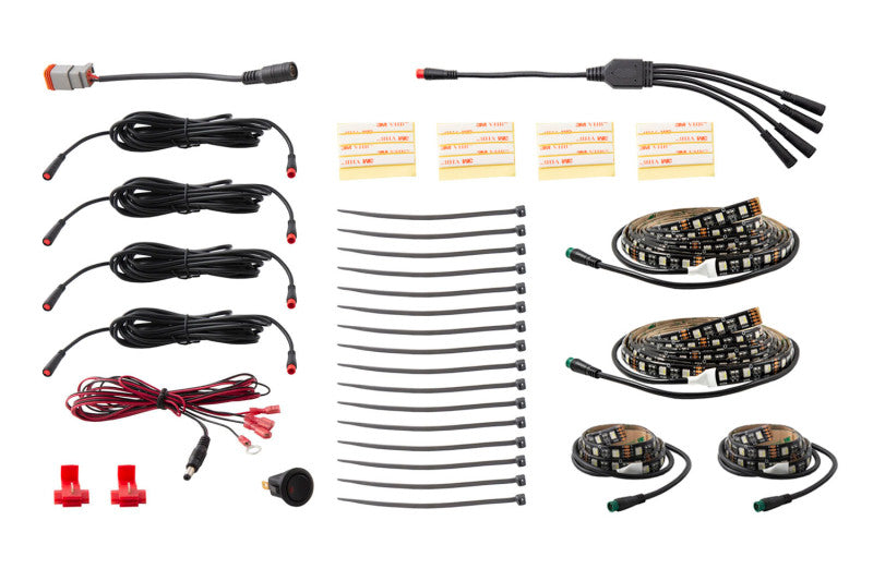 Diode Dynamics DD0442 RGBW Multicolor Underglow LED Kit