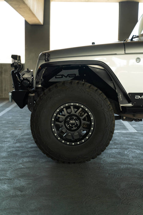 DV8 Offroad FDJK-07 07-18 Jeep Wrangler JK Slim Fender Flares