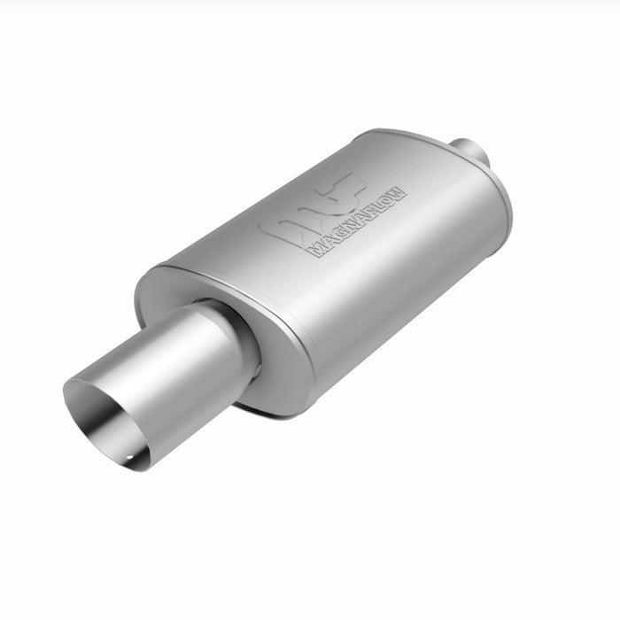 Magnaflow 14827 MagnaFlow Muffler W/Tip Mag SS 14X5X8 2.25/4.