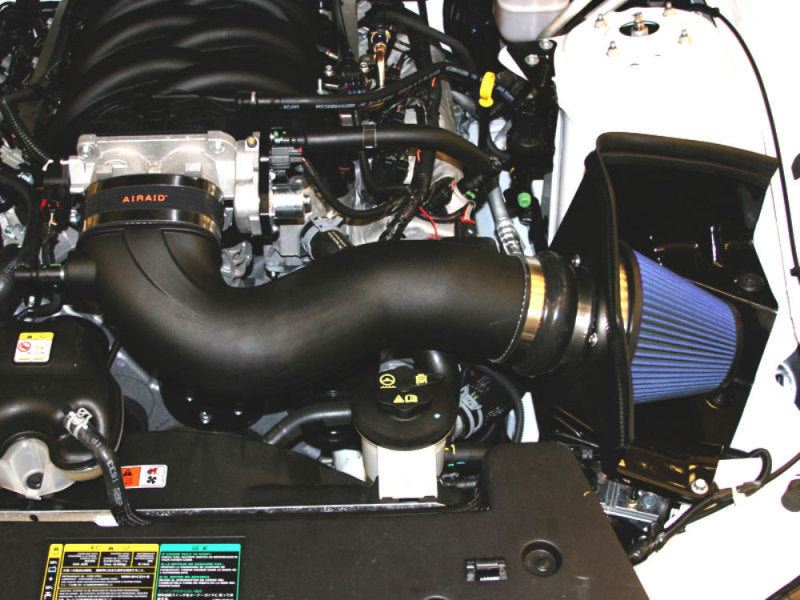 Airaid 453-304 05-09 Ford Mustang GT 5.0L Race Only (No MVT) MXP Intake System w/ Tube (Dry / Blue Media)