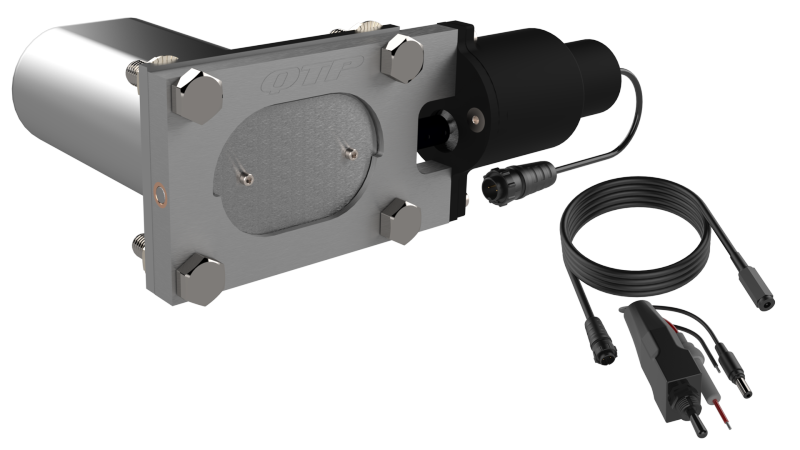 QTP QTEC33 Bolt-On QTEC Low Profile Oval Electric Cutout Valve