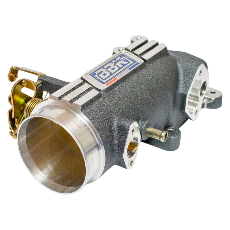 BBK 17801 96-04 Mustang 4.6 GT 73mm Throttle Intake Power Plus Series - Charcoal