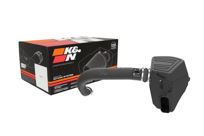 K&N Engineering 63-3113 K&N 19-20 Chevrolet 1500 2.7L L4 F/I AirCharger Performance Intake System