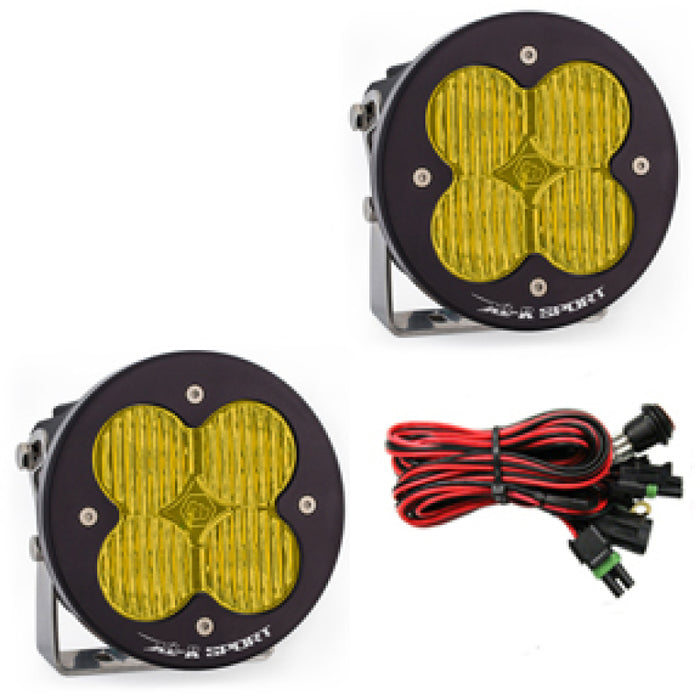 Baja Designs 577815 XL R Sport Series Wide Cornering Pattern LED Light Pods - Amber