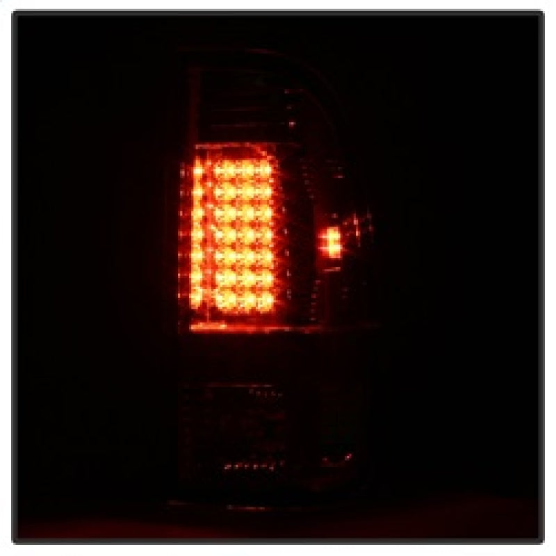 SPYDER 5003904 Spyder Ford Super Duty 08-15 LED Tail Lights Chrome ALT-YD-FS07-LED-C