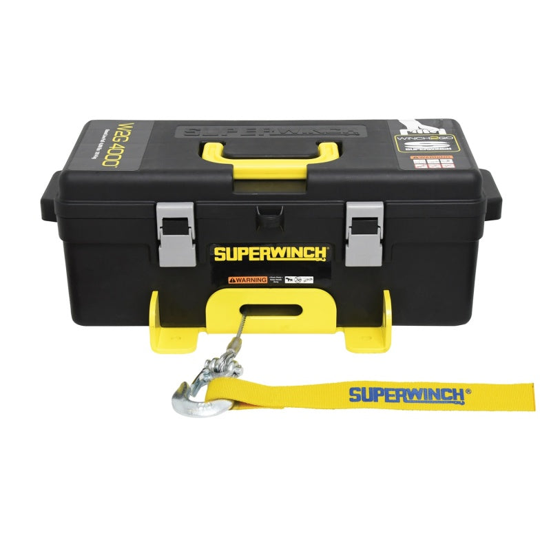 Superwinch 1140222 4000 LBS 12V DC 3/16in x 50ft Steel Rope Winch2Go Steel Rope