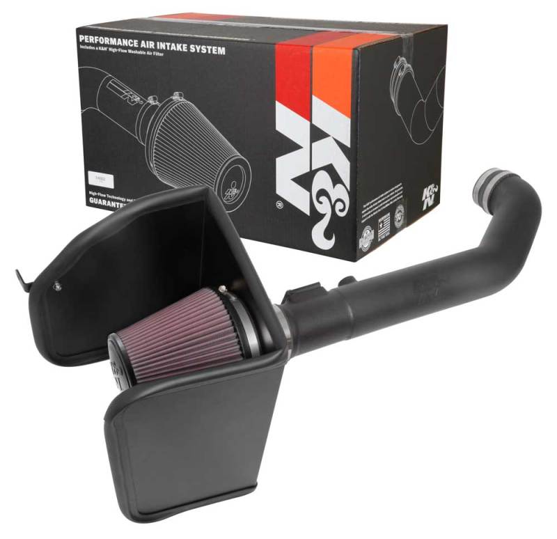 K&N Engineering 63-3104 K&N 17-18 Chevrolet Colorado V6-3.6L F/I AirCharger Performance Intake