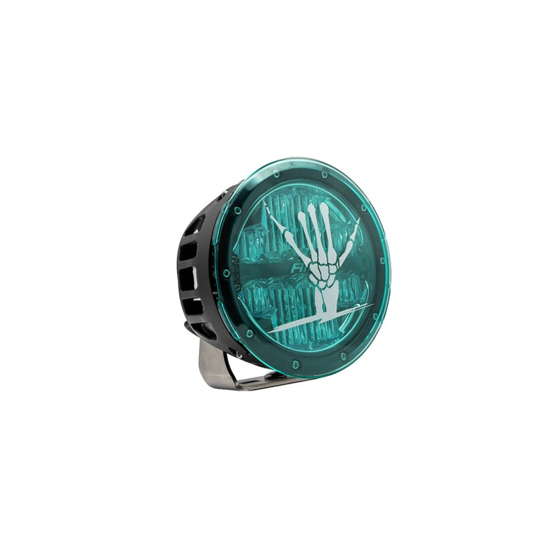 Rigid Industries 36204-SHREDDY x SHREDDY 360-Series 6in Lights w/Wt Bcklght (2) + 6 Covers (2 Pink/2 Teal/2 Blk)