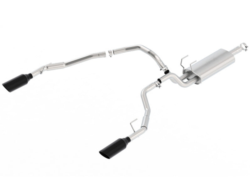 Borla 140307BC 09-17 RAM 1500 5.7L V8 3in-2.5in Dual Out Pipe 5in Tip S-Type Exhaust Black Chrome