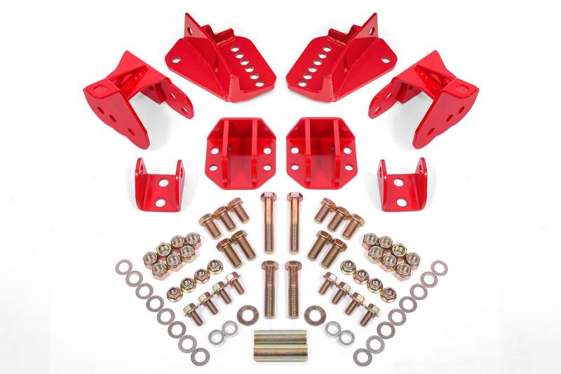 BMR Suspension CCK404R BMR 64-72 GM A-Body Rear Coilover Conversion Kit - Red