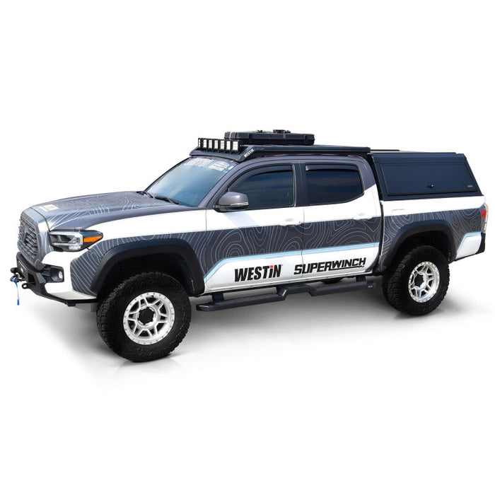Westin 55-32775 05-23 Toyota Tacoma DC HDX Running Boards - Tex. Blk