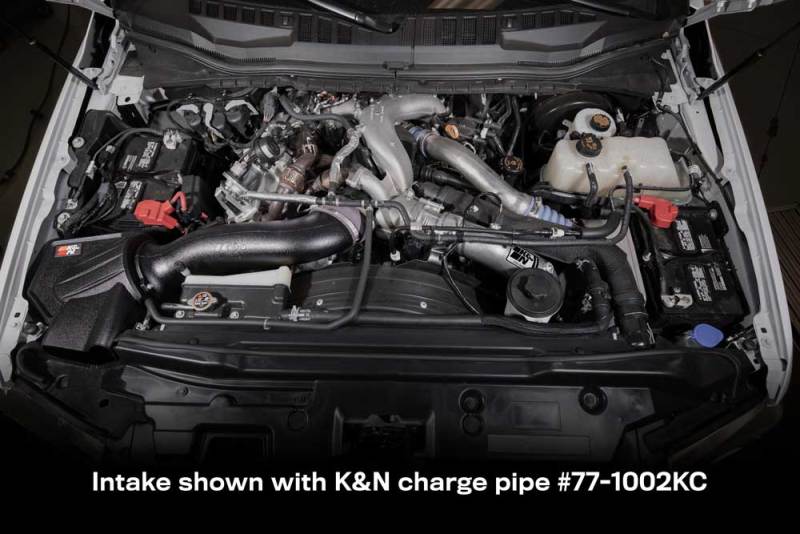 K&N Engineering 63-2613 K&N 63 Series AirCharger Performance Intake 20-21 Ford F250 V8-6.7L DSL