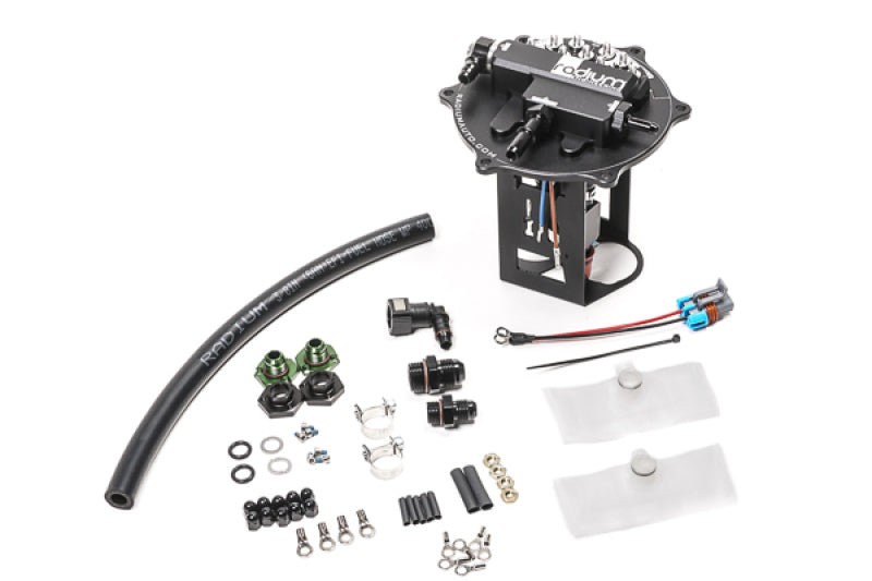 Radium Engineering 20-1342 EVO 7/8/9 Fuel Pump Hanger For Walbro F90000267/274/285 - Pumps Not Included