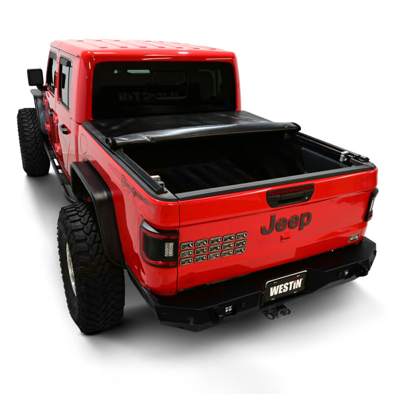 Westin 19-14165 20-24 Jeep Gladiator JT 5ft. Bed Soft Roll Tonneau Cover - Black