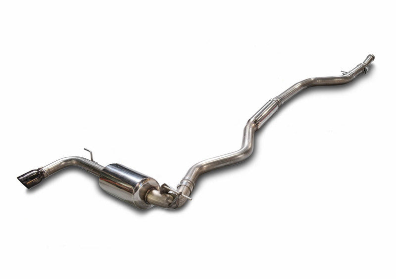 AWE Tuning 3015-23038 13-18 BMW 320i (F30) Touring Edition Exhaust w/ Performance Mid Pipe - Diamond Blk Tips