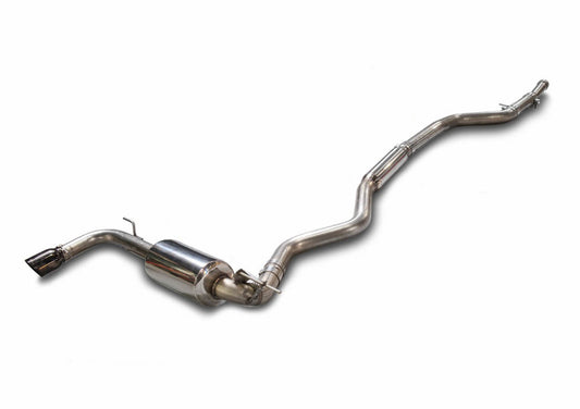 AWE Tuning 3015-23036 BMW F30 320i Touring Exhaust w/Performance Mid Pipe - Diamond Black Tip (90mm)