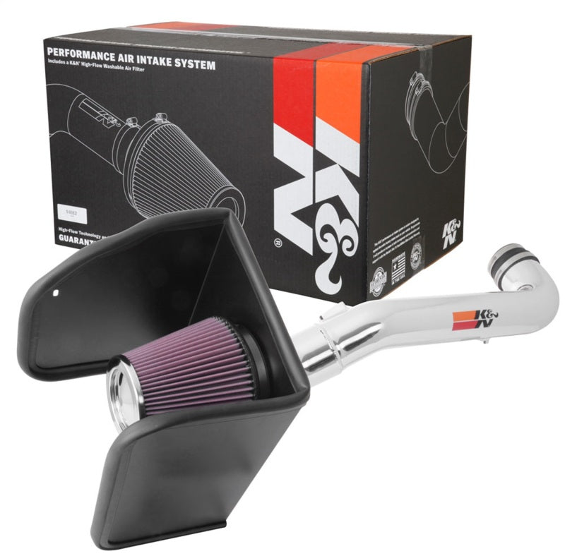 K&N Engineering 77-3104KP K&N 17-18 Chevrolet Colorado V6-3.6L F/I Performance Air Intake Kit