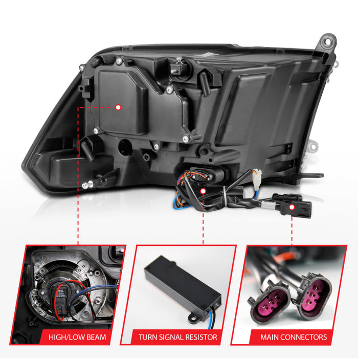 ANZO 111489 ANZ LED/Projector Headlights