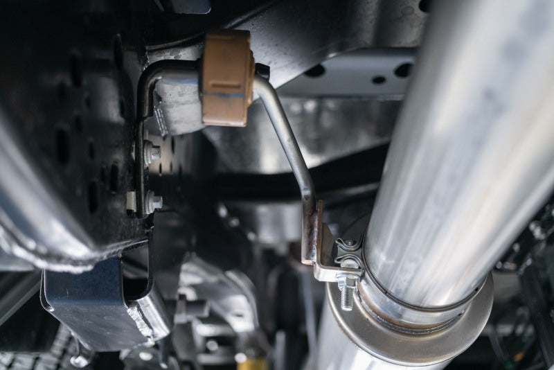 MBRP S5247304 2017+ Ford F-250/F-350 6.2L/7.3L Super/Crew Cab Single Side 4in T304 Catback Exhaust