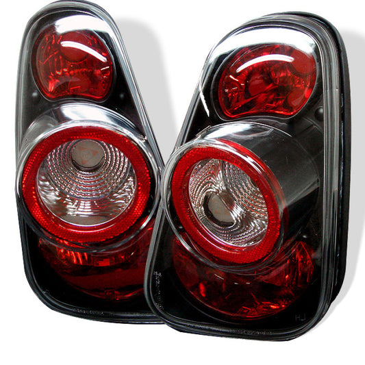 SPYDER 5006240 Spyder Mini Cooper 02-06/Cooper Convertibles 05-08 Euro Style Tail Lights Black ALT-YD-MC02-BK