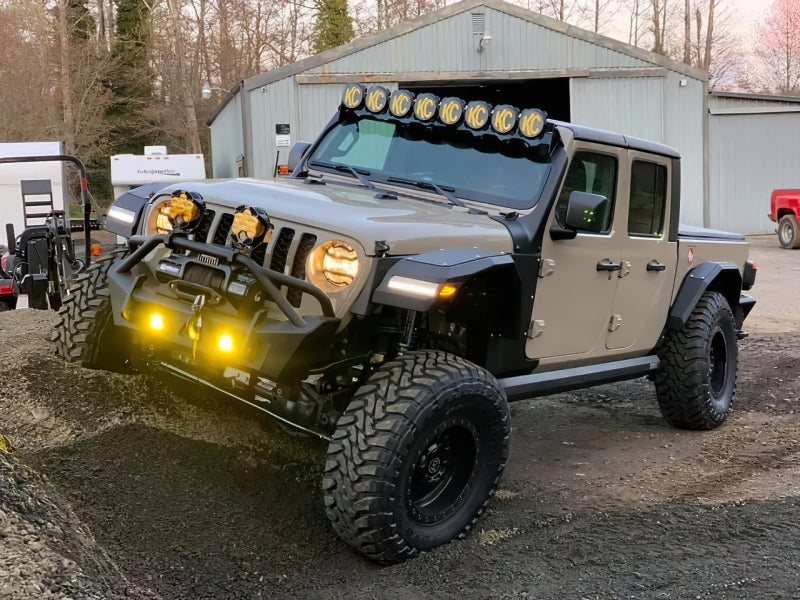 ORACLE Lighting 5853-504 Oracle Jeep Wrangler JL Smoked Lens LED Front Sidemarkers