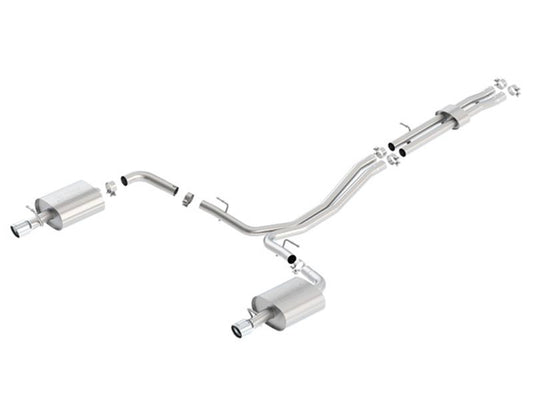 Borla 140656 12-15 Ford Explorer 3.5L EcoBoost Dual Split Rear Ext SS S-Type CB Exhaust