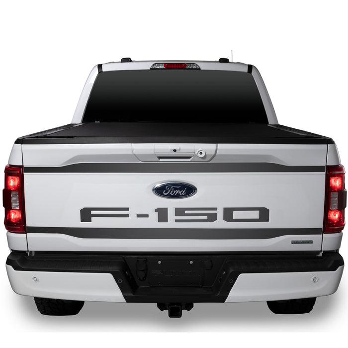 Putco 55559BPFD 2021 Ford F-150 Ford Lettering (Cut Letters/Black Platinum) Tailgate Emblems