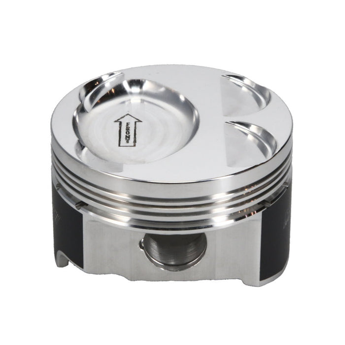 Manley Performance 630002C-4 Manley MazdaSpeed 3 MZR 2.3L 87.75mm Bore -13.3cc Dome 9.5:1 CR Pistons w/ Rings - Set of 4