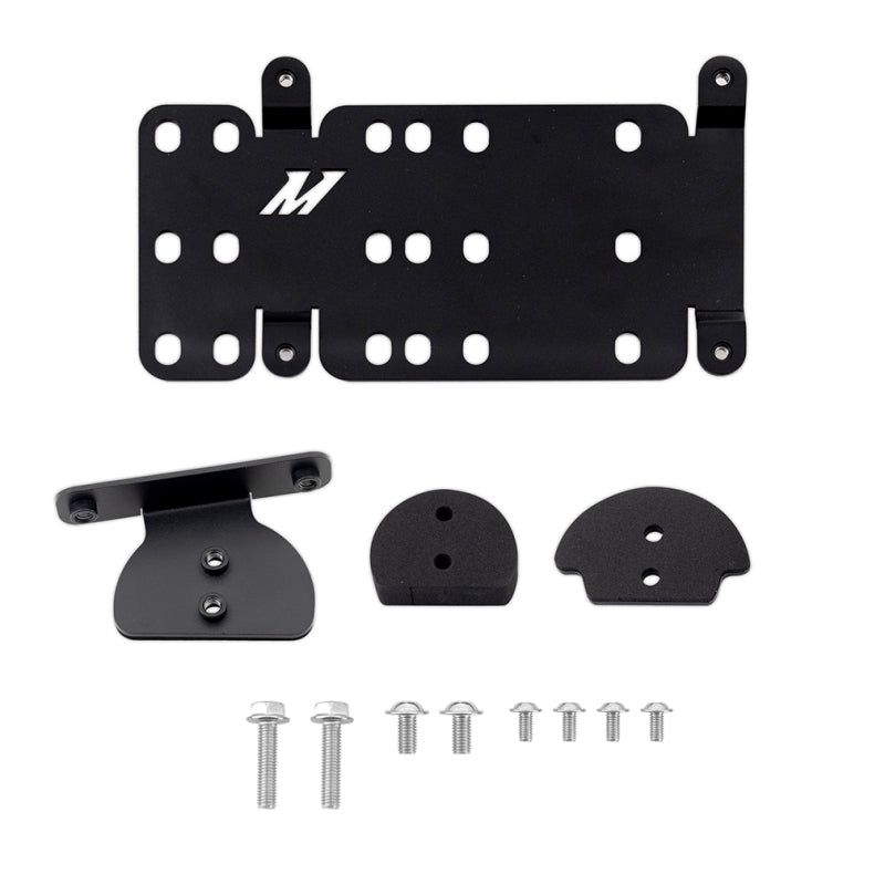 Mishimoto MMLP-T1-19 19-21 Chevy 1500 Tow Hook License Plate Relocation Bracket