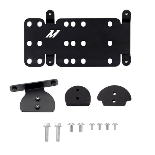Mishimoto MMLP-T1-19 19-21 Chevy 1500 Tow Hook License Plate Relocation Bracket