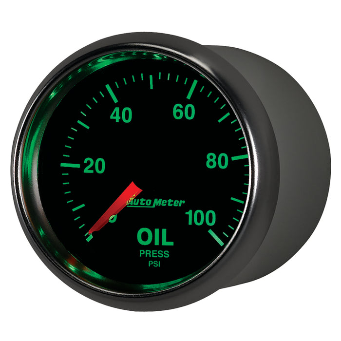 Autometer ATM3821 2-1/16 GS Oil Pressure Gauge - 0-100psi