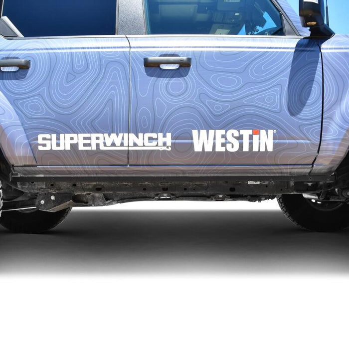 Westin 42-141955 21-23 Ford Bronco 4dr (Excl. Sport) XTS Pinch Weld Covers - Tex. Blk