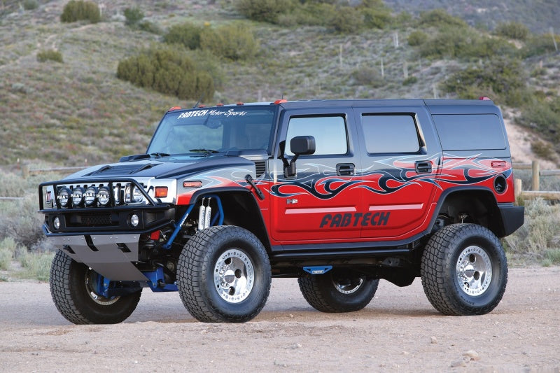 Fabtech K5000 03-08 Hummer H2 Suv/Sut 4WD w/Rr Coil Springs 6in Perf Sys w/Perf Shks