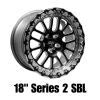 Belak Wheels BLK Series 2 Wheels 18095475S25BS-SBL
