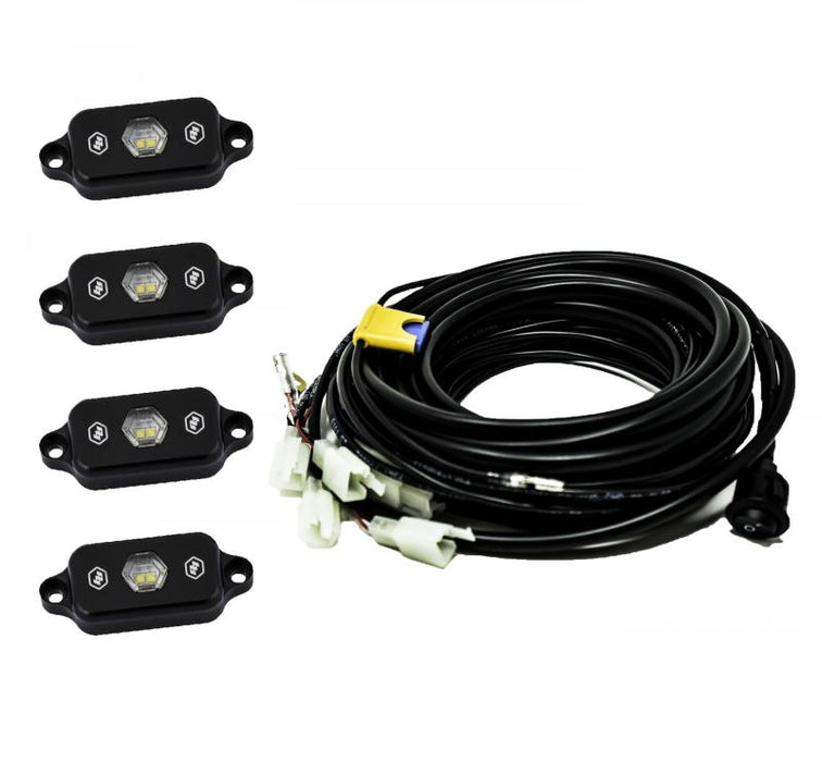 Baja Designs 447059 Universal White Rock Light Kit