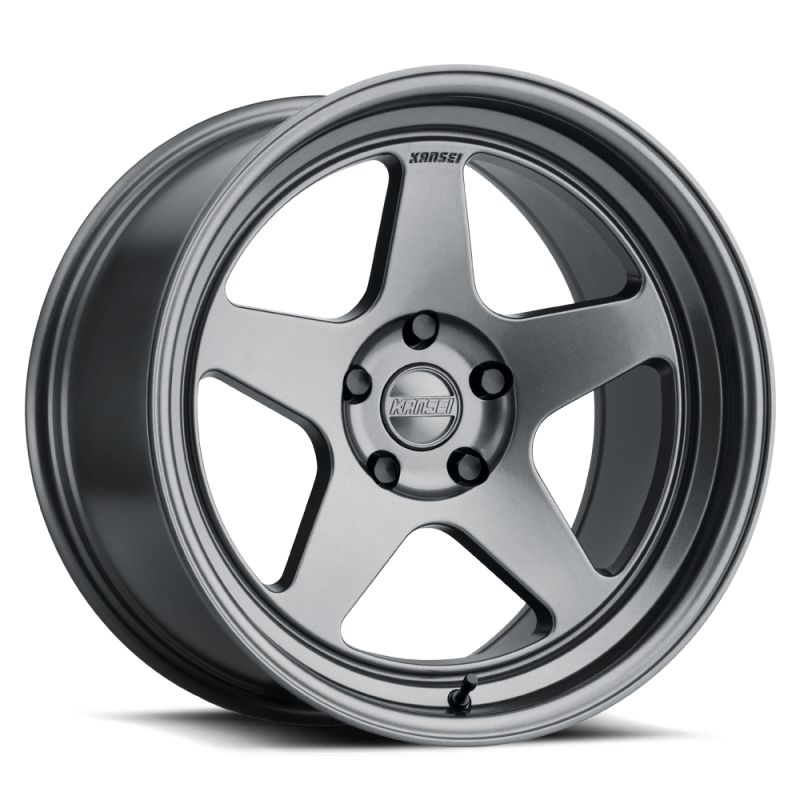 Kansei K12G-179012+22 K12G Knp 17x9in / 5x114.3 BP / 22mm Offset / 73.1mm Bore - Gunmetal Wheel
