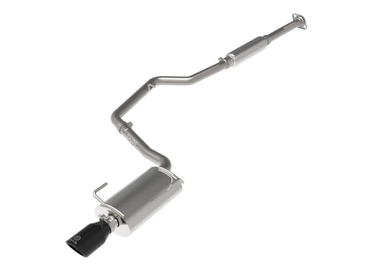 aFe 49-36052-B POWER Takeda 12-16 Subaru Impreza 2.0L 2.5in 304SS CB Exhaust w/ Black Tips