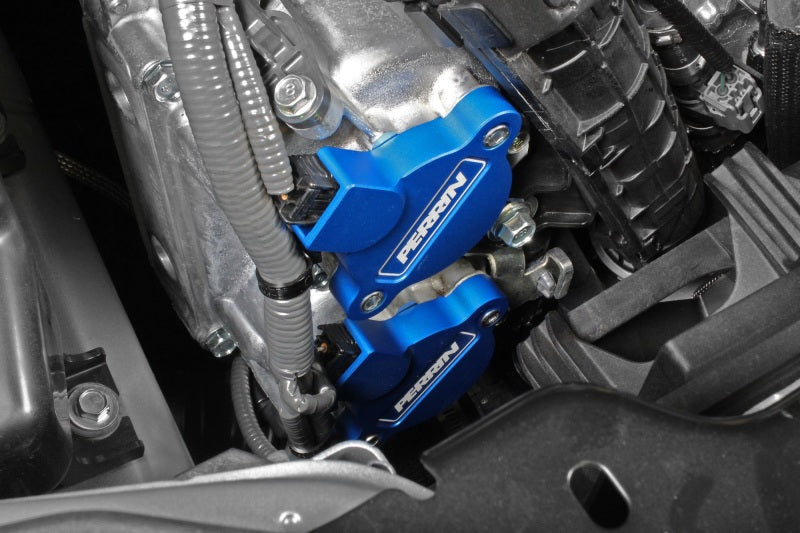 Perrin Performance PSP-ENG-172BL PERRIN 15-25 Subaru WRX / 04-18 Forester / 20-25 OBXT & LGXT Cam Solenoid Cover - Blue