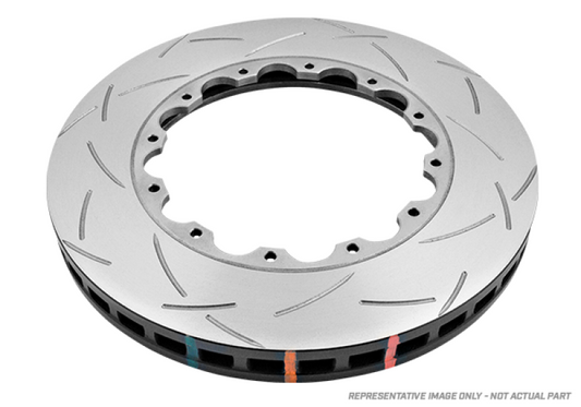 DBA DBA52224.1V2S 08-15 Mitsubishi Lancer Evo X T3 5000 Series Front Slotted Rotor w/NAS Nuts