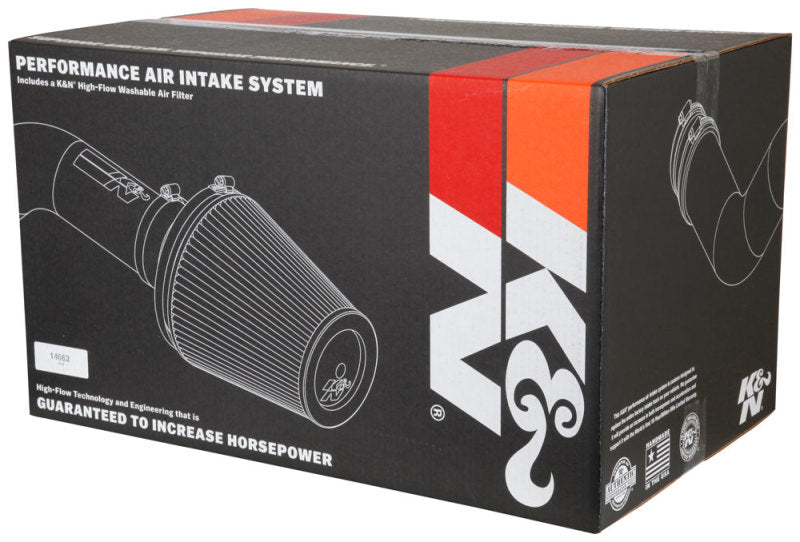 K&N Engineering 63-1580 K&N 18-20 Jeep Wrangler JL 2.0L AirCharger Performance Intake