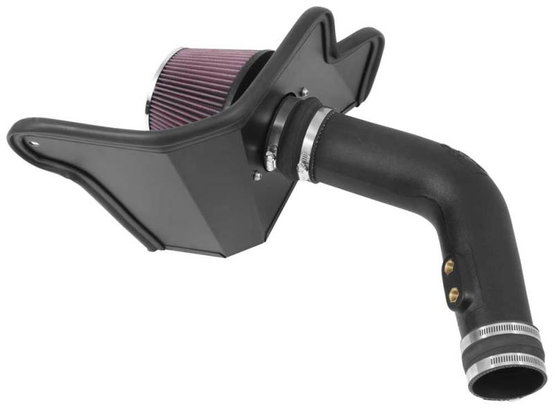 K&N Engineering 57-2594 K&N 15-17 Ford Mustang 3.7L V6 F/I Performance Intake Kit