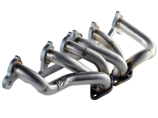 aFe 48-46202 Twisted Steel Header SS-409 HDR Jeep Wrangler TJ 00-06 I6-4.0L