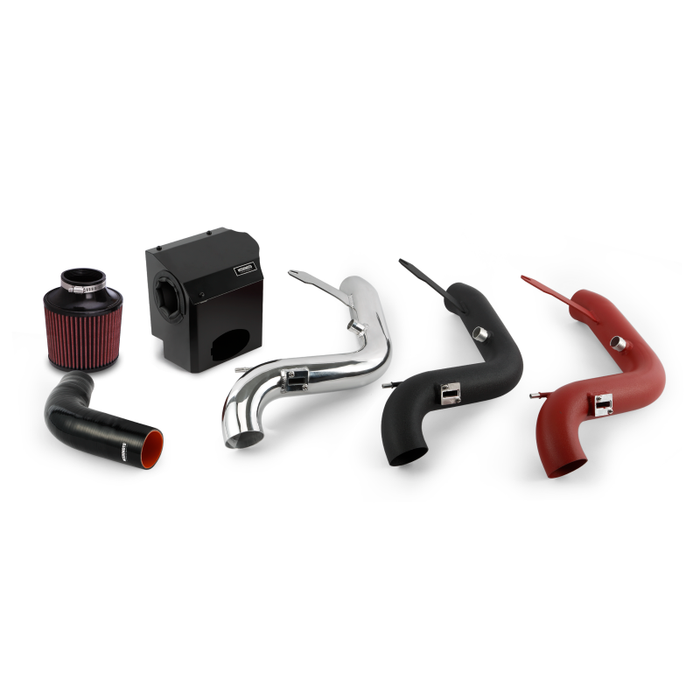 Mishimoto MMAI-FIST-14WRD 14-15 Ford Fiesta ST 1.6L Performance Air Intake Kit - Wrinkle Red