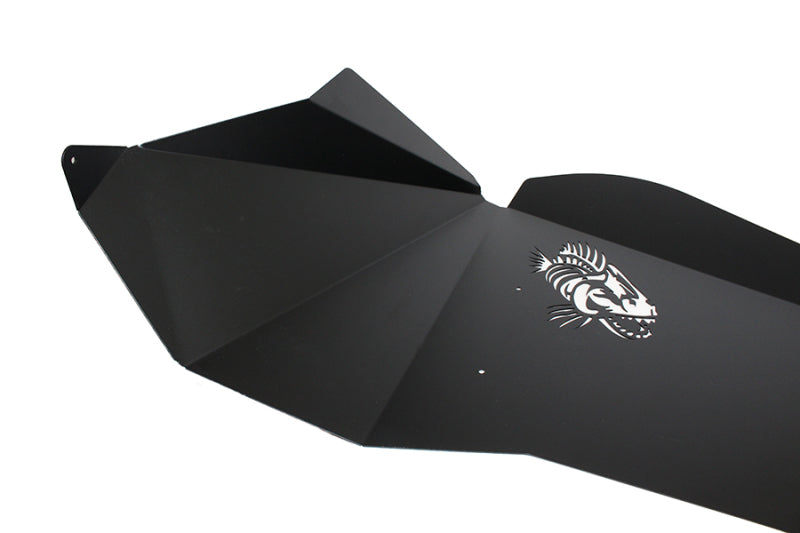 Fishbone Offroad FB33073 07-18 Jeep Wrangler JK Logo Aluminum Inner Fenders - Black Powdercoat